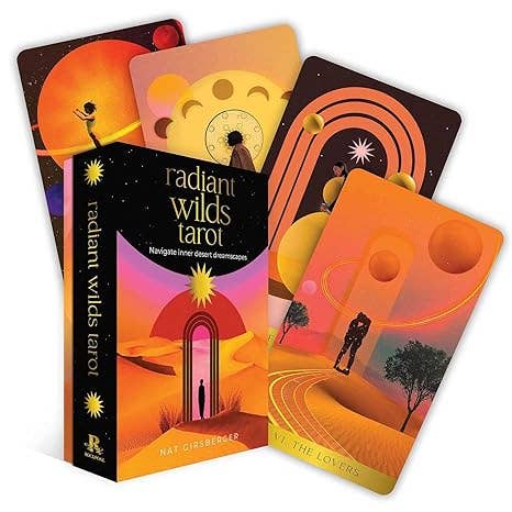 Radiant Wilds Tarot Cards: Navigate Inner Desert Dreamscapes