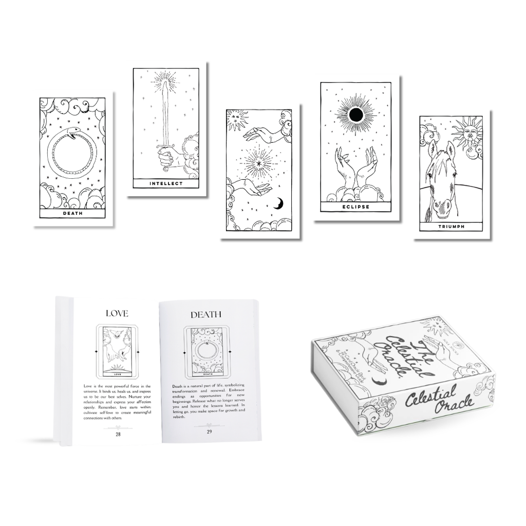The Celestial Oracle Card Deck & Guide