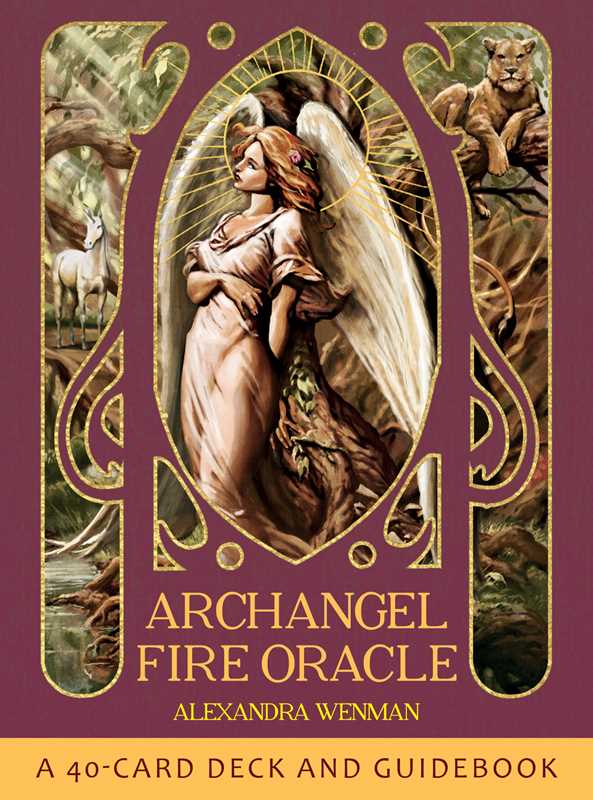 Archangel Fire Oracle by Alexandra Wenman - 40 Card Ascension & Healing Deck