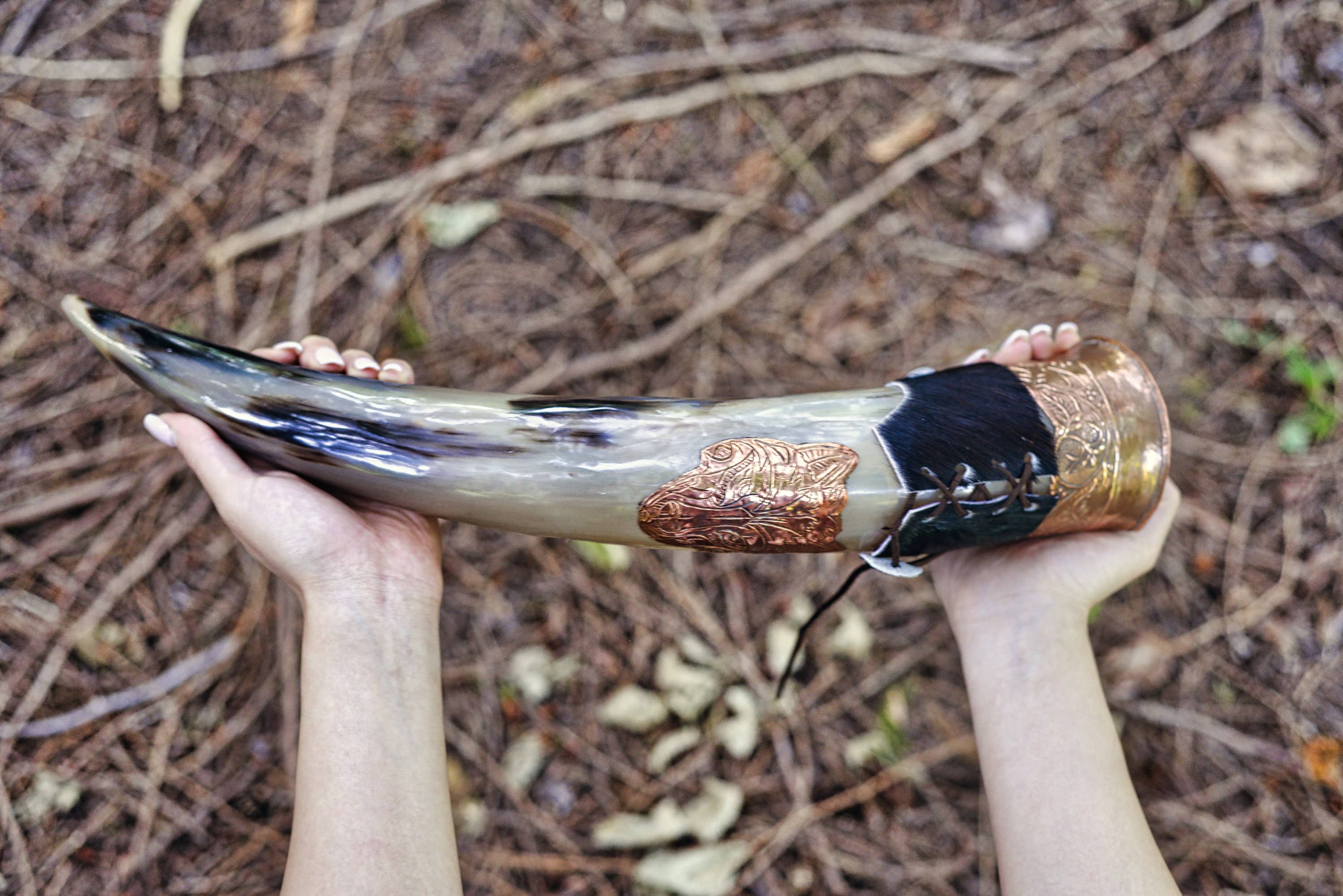 Viking Drinking Horn Authentic Viking Wedding Gift