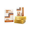 Ginger & Lime with Almond Shell Bar Soap Travel Size