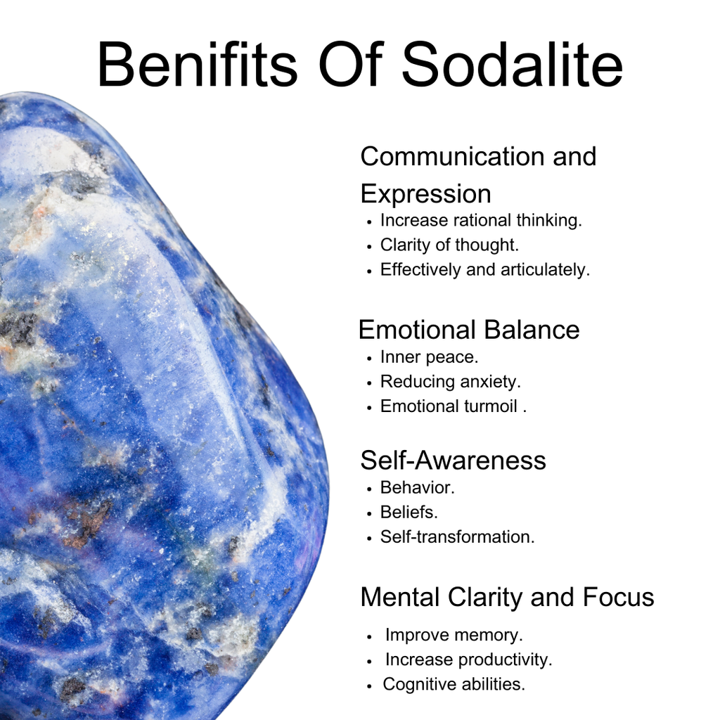 Sodalite Crystal Tower | Healing Obelisk Point | Natural Gemstone Tower