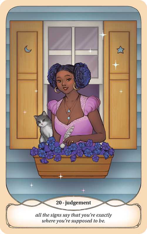 Cozy Witch Tarot Deck and Guidebook by Amanda Lovelace - 78 Card Beginner-Friendly Set