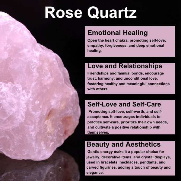 Rose Quartz Crystal Tower | Healing Obelisk Point | Natural Gemstone Tower
