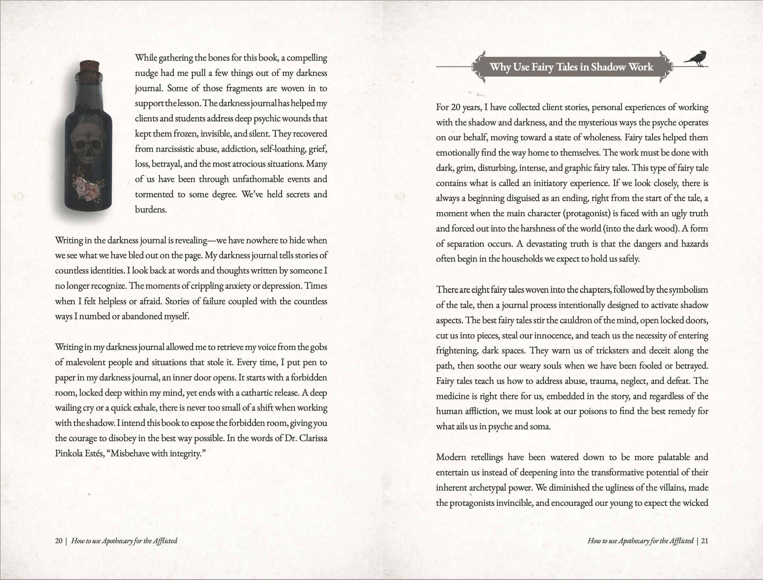 Apothecary for the Afflicted: Shadow Work & Jungian Psychology Guide
