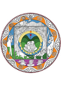 Magic Mandala Coloring Book