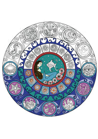 Magic Mandala Coloring Book