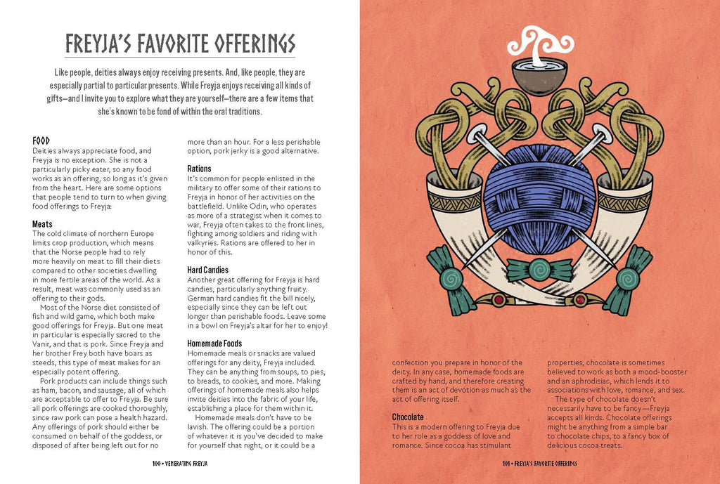 Freyja: An Illustrated Guide to the Norse Goddess of Magic, Love & War