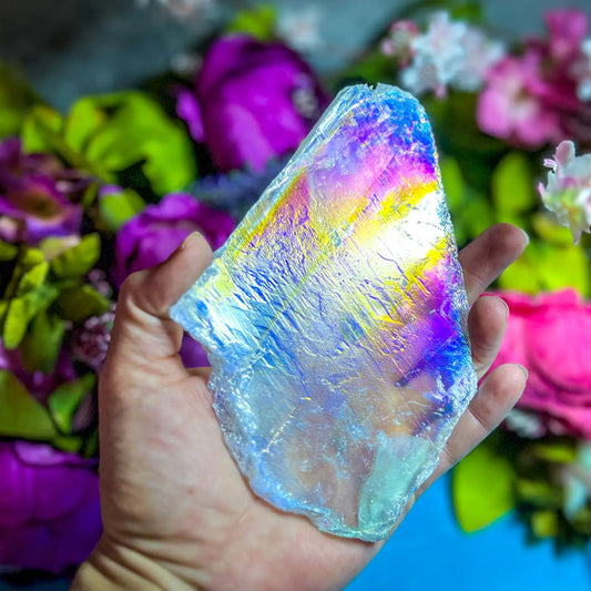 Raw Aura Selenite