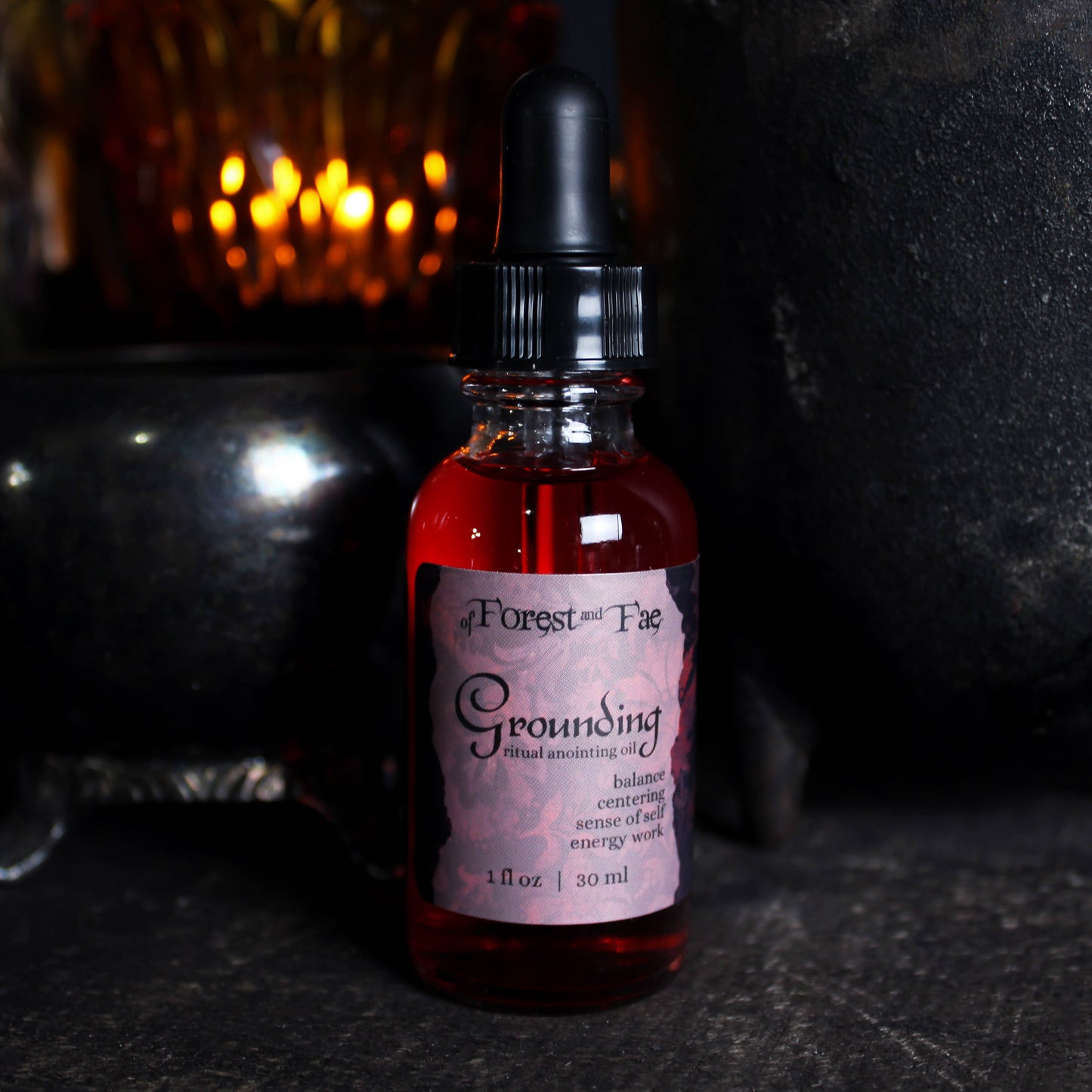 Grounding Oil • Herb infused for energy work