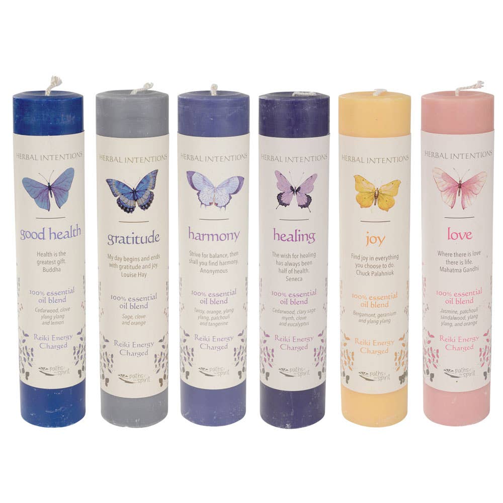 7" Herbal Intention Candles