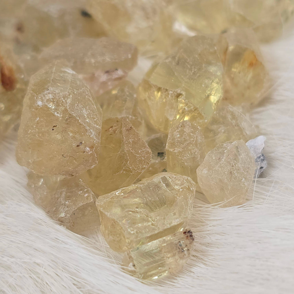 Golden Apatite - Raw Bulk Mineral Specimens