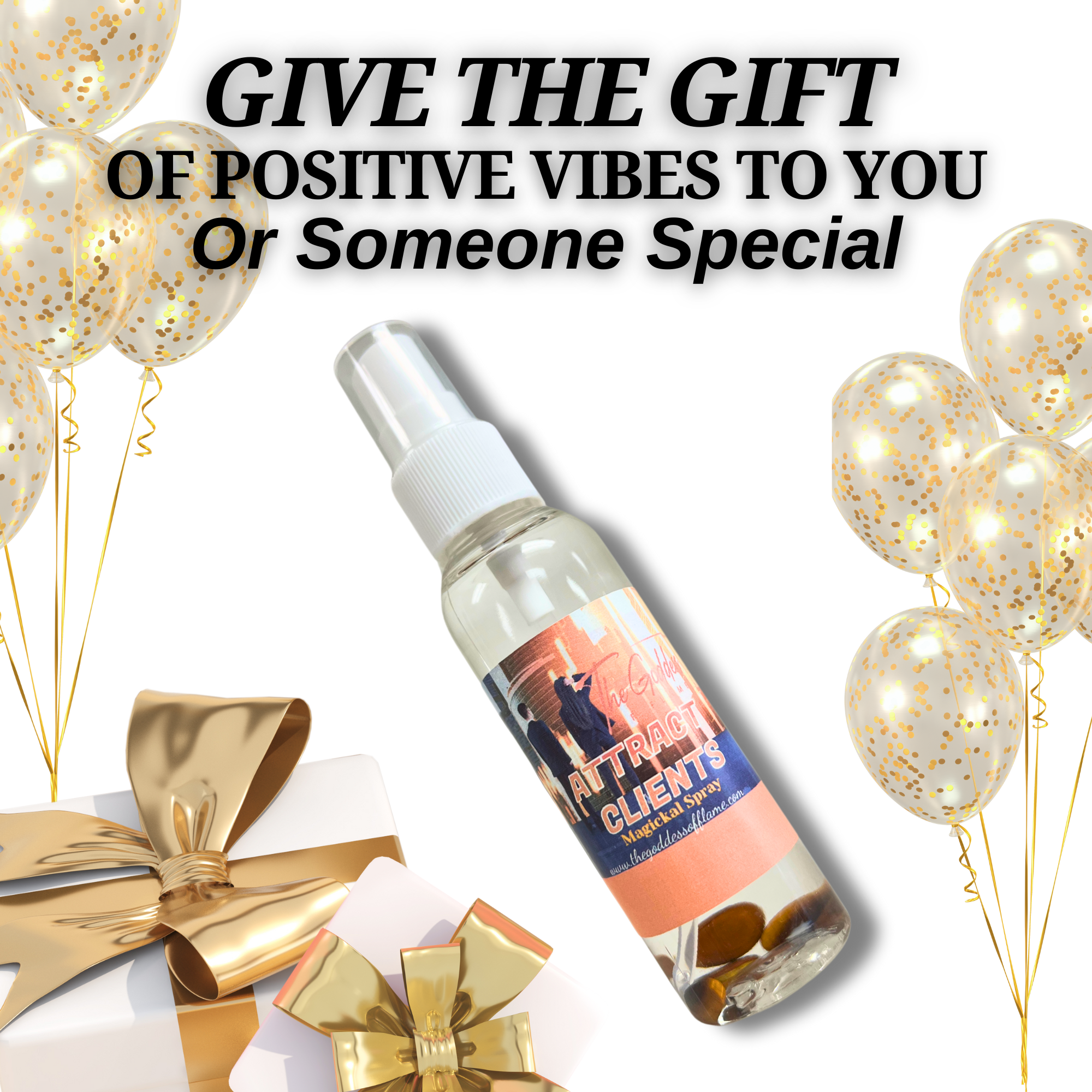 Attract Clients Magic Spray | Abundance & Business Prosperity Ritual Mist