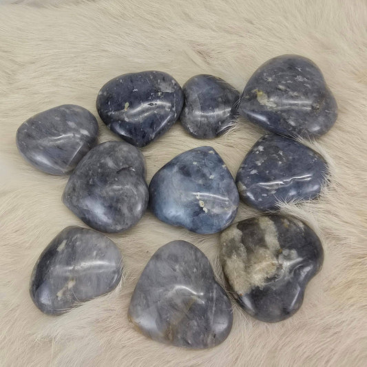 Blue Opal Hearts