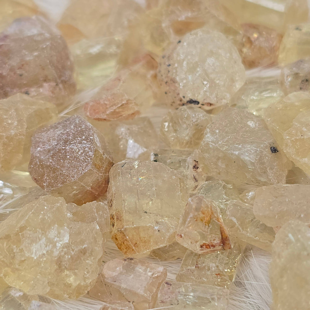 Golden Apatite - Raw Bulk Mineral Specimens