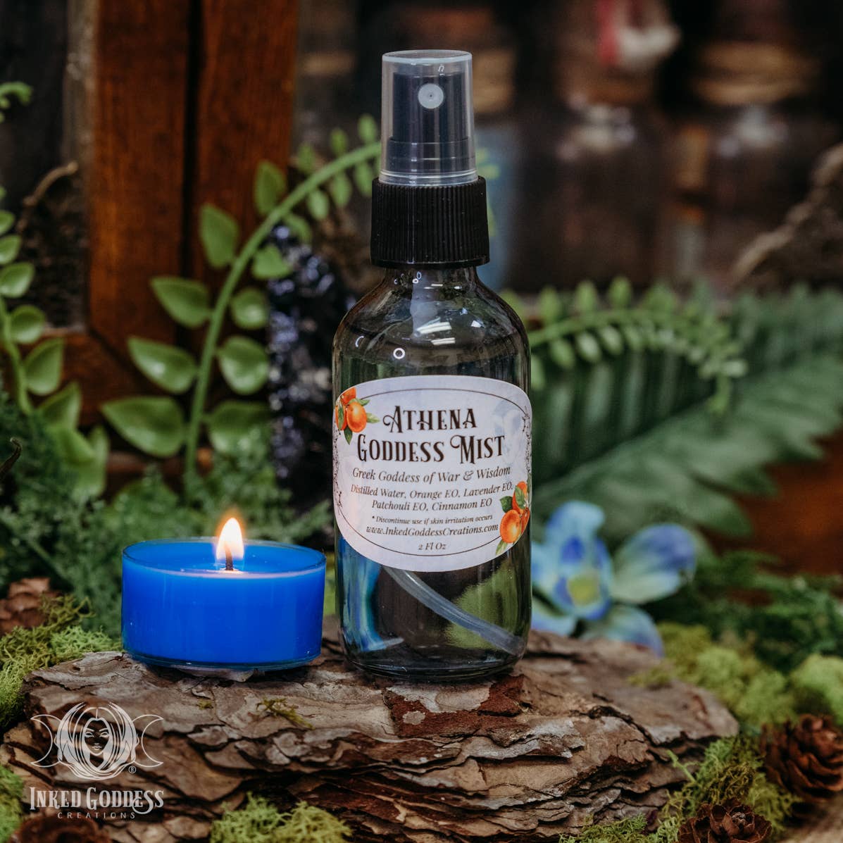 Athena Goddess Mist for Wisdom and Decision Making