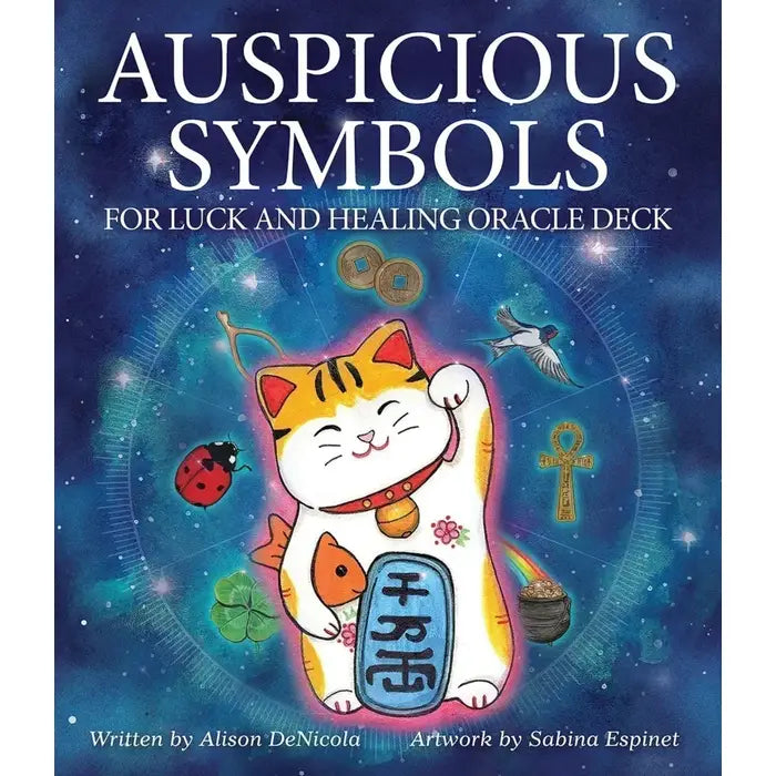 Auspicious Symbols Oracle Deck - 44 Cards & Book