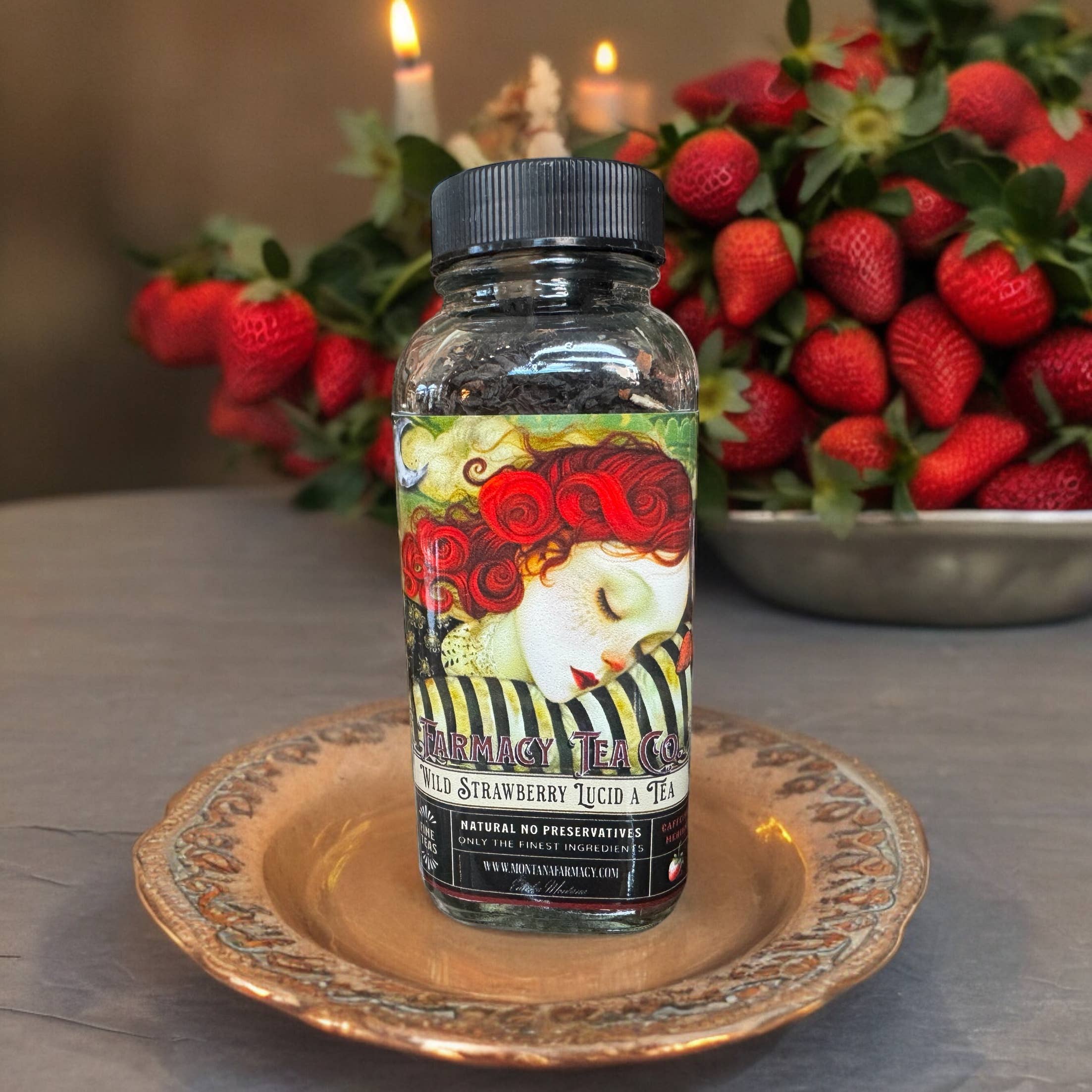 Wild Strawberry Lucid-a-Tea | Dreaming Tea by Montana Farmacy