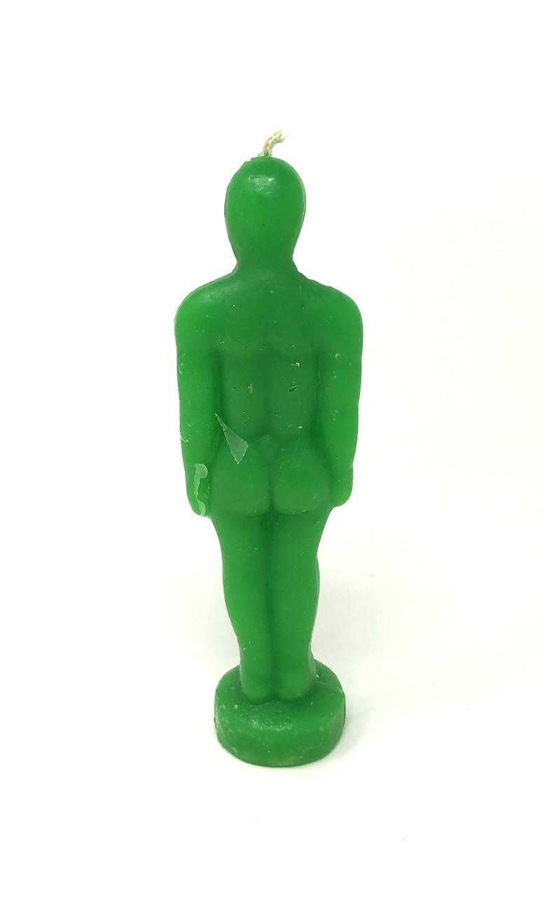 Green Man Figure Candle | Vrinda Ritual Candle