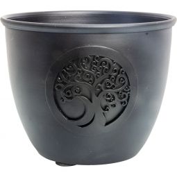 Metal Smudge Pot - Tree of Life Large