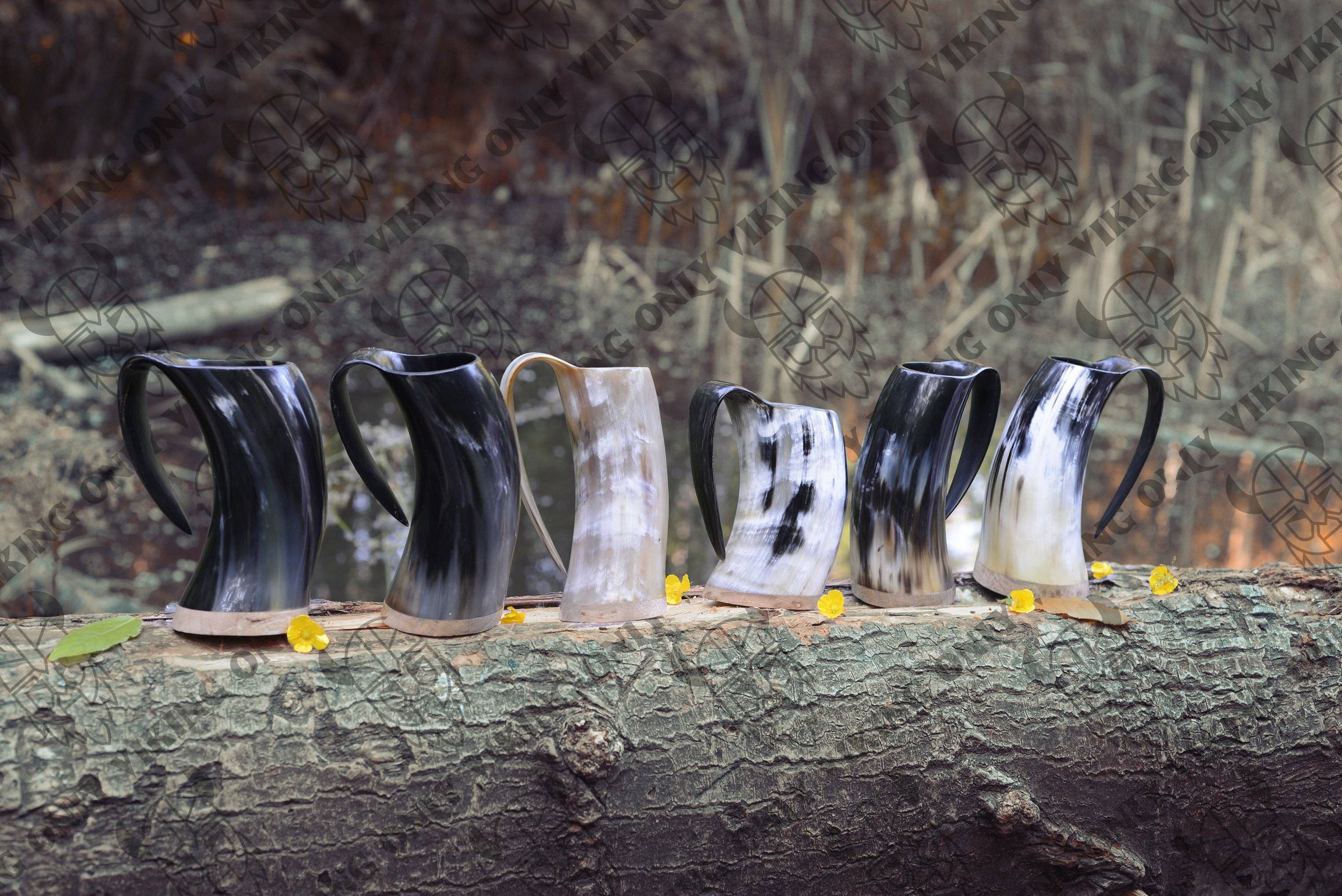 Viking Horn Coffee Tankard