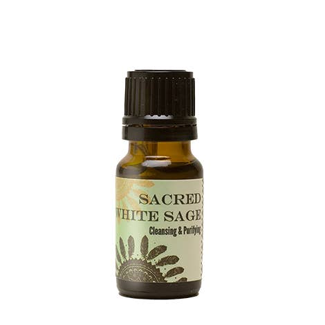 Sacred White Sage World Oil | Ritual Cleansing & Smudge Oil
