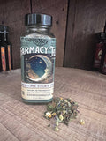 Bedtime Story Herbal Tea Blend | Montana Farmacy Vintage Moon Glass Jar