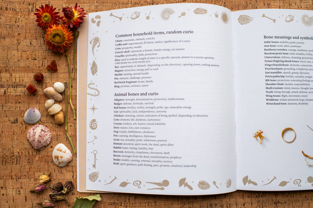Throwing Bones: Fortune Casting with Crystals, Stones & Curios by Mystic Dylan