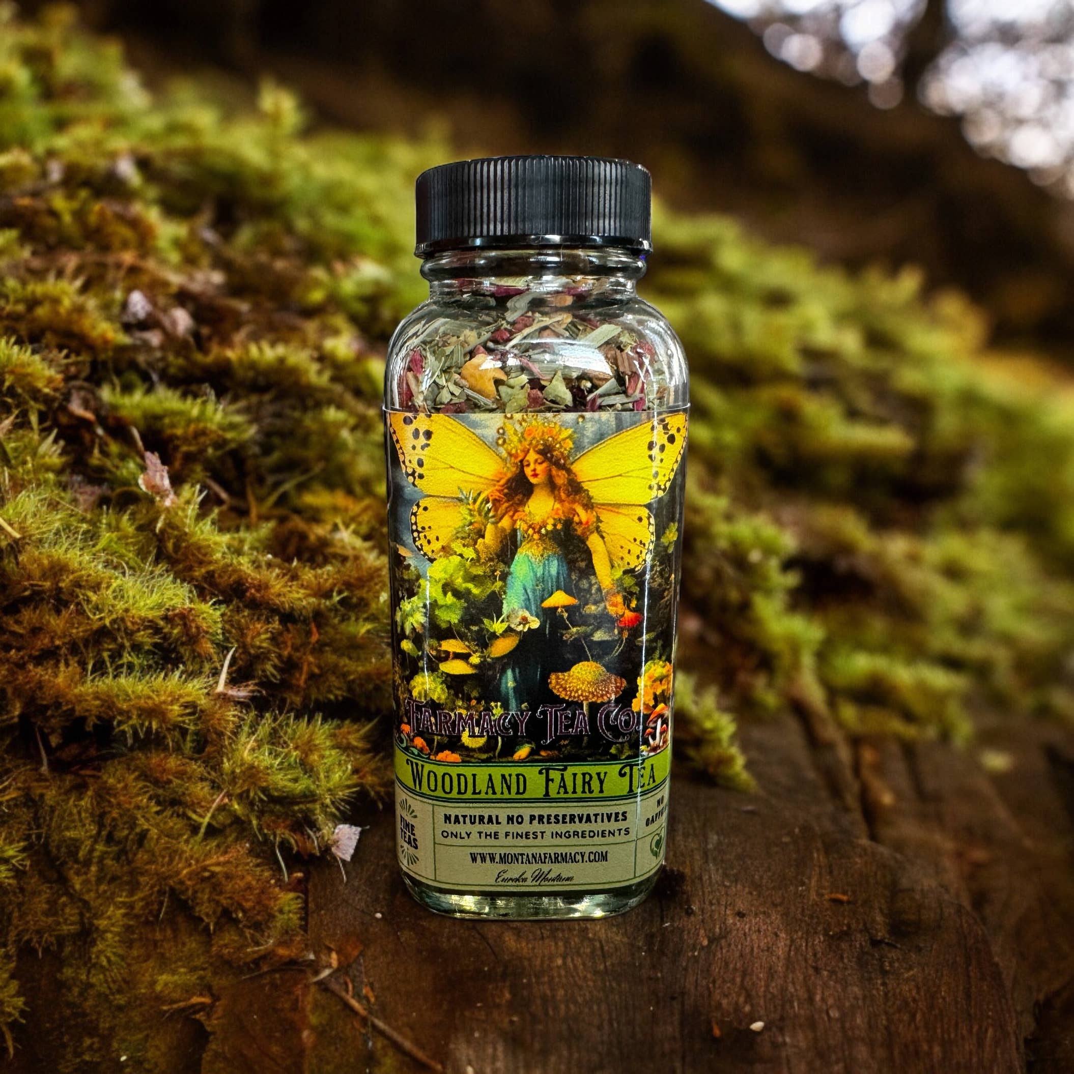 Woodland Fairy Herbal Relaxation Tea – Lemon Verbena & Raspberry