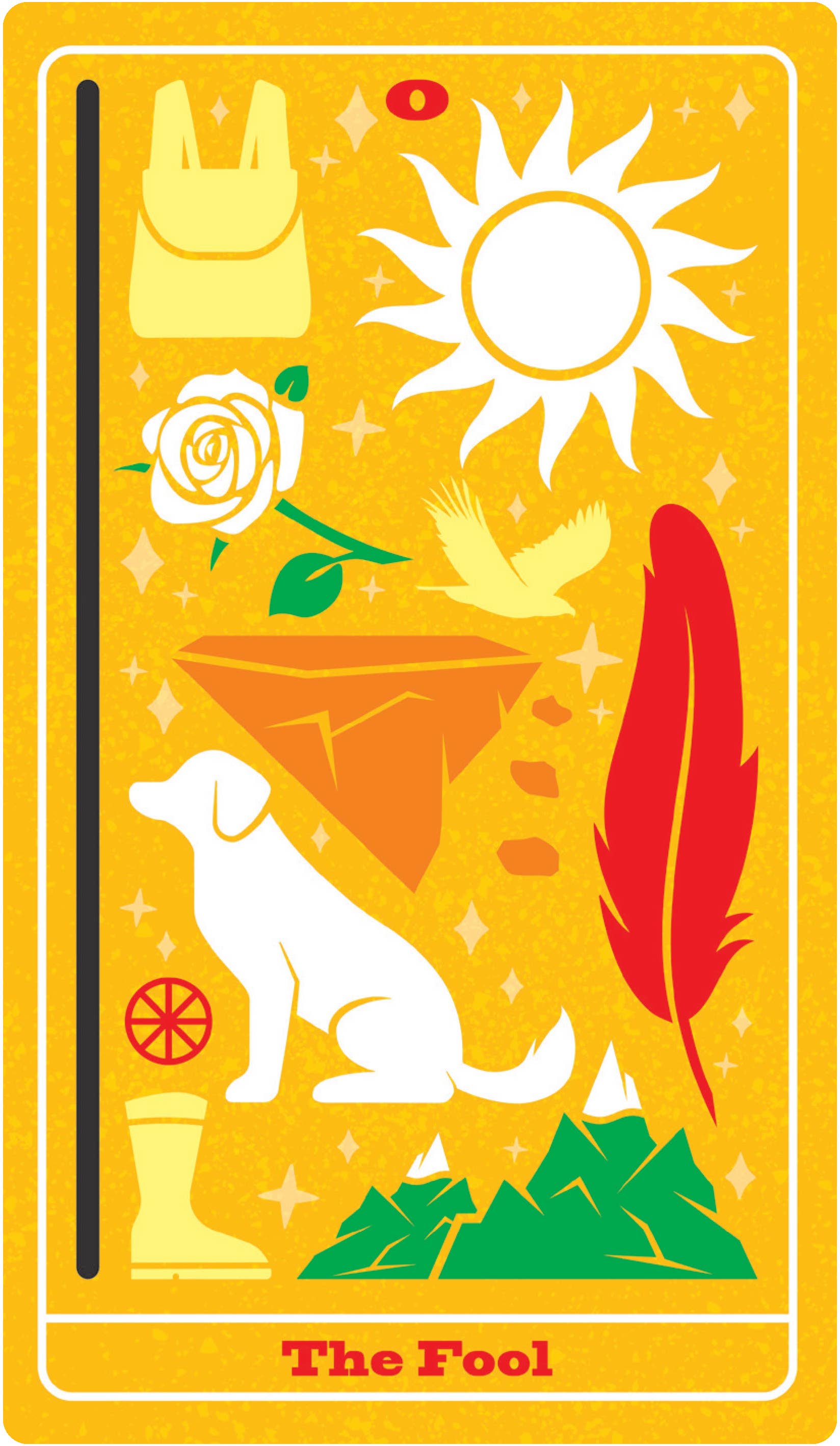 Tarot Disassembled: 78 Full-Color Cards - Modern Minimalist Tarot Deck