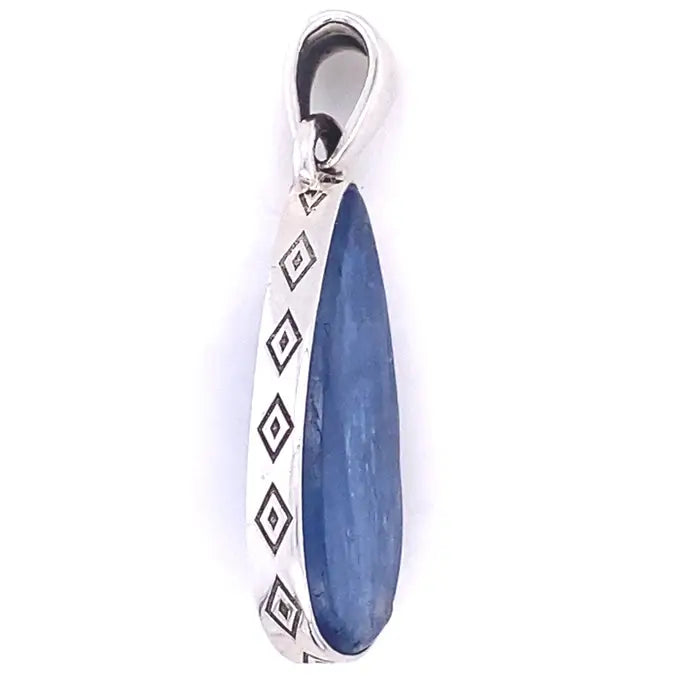 Kyanite Keeper Pendant | Blue Kyanite & Sterling Silver