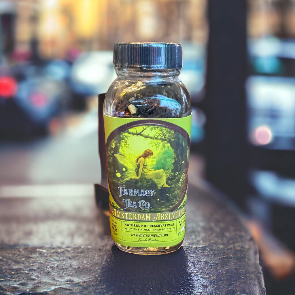 Amsterdam Absinthe Afternoon Tea | The Green Fairy Nouveau | Montana Farmacy