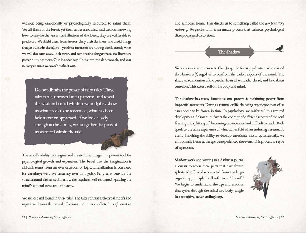 Apothecary for the Afflicted: Shadow Work & Jungian Psychology Guide