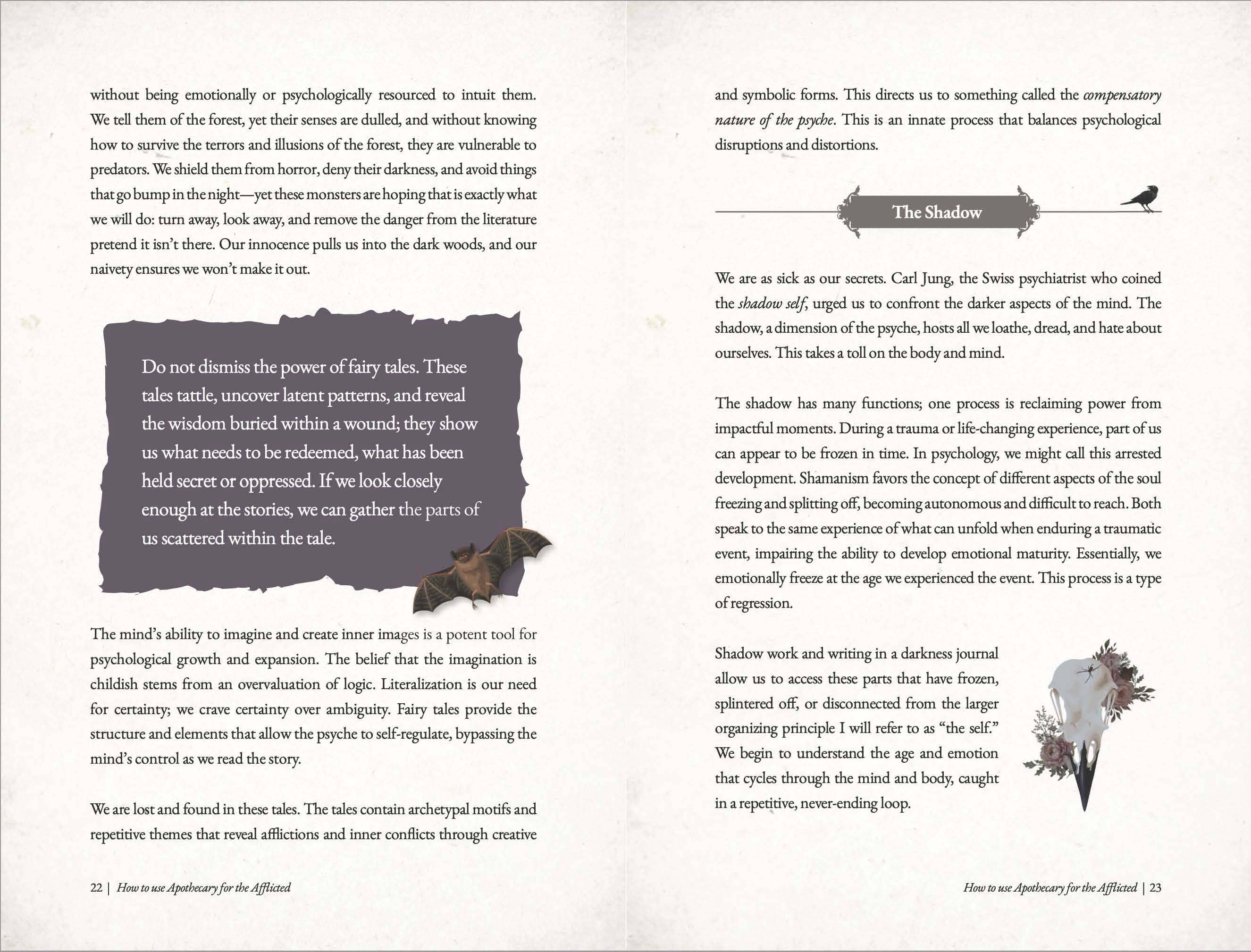 Apothecary for the Afflicted: Shadow Work & Jungian Psychology Guide