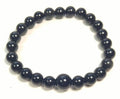 Black Obsidian Gemstone Bracelet – 8mm Wrist Mala | Protection, Truth & Grounding | Namu Baru