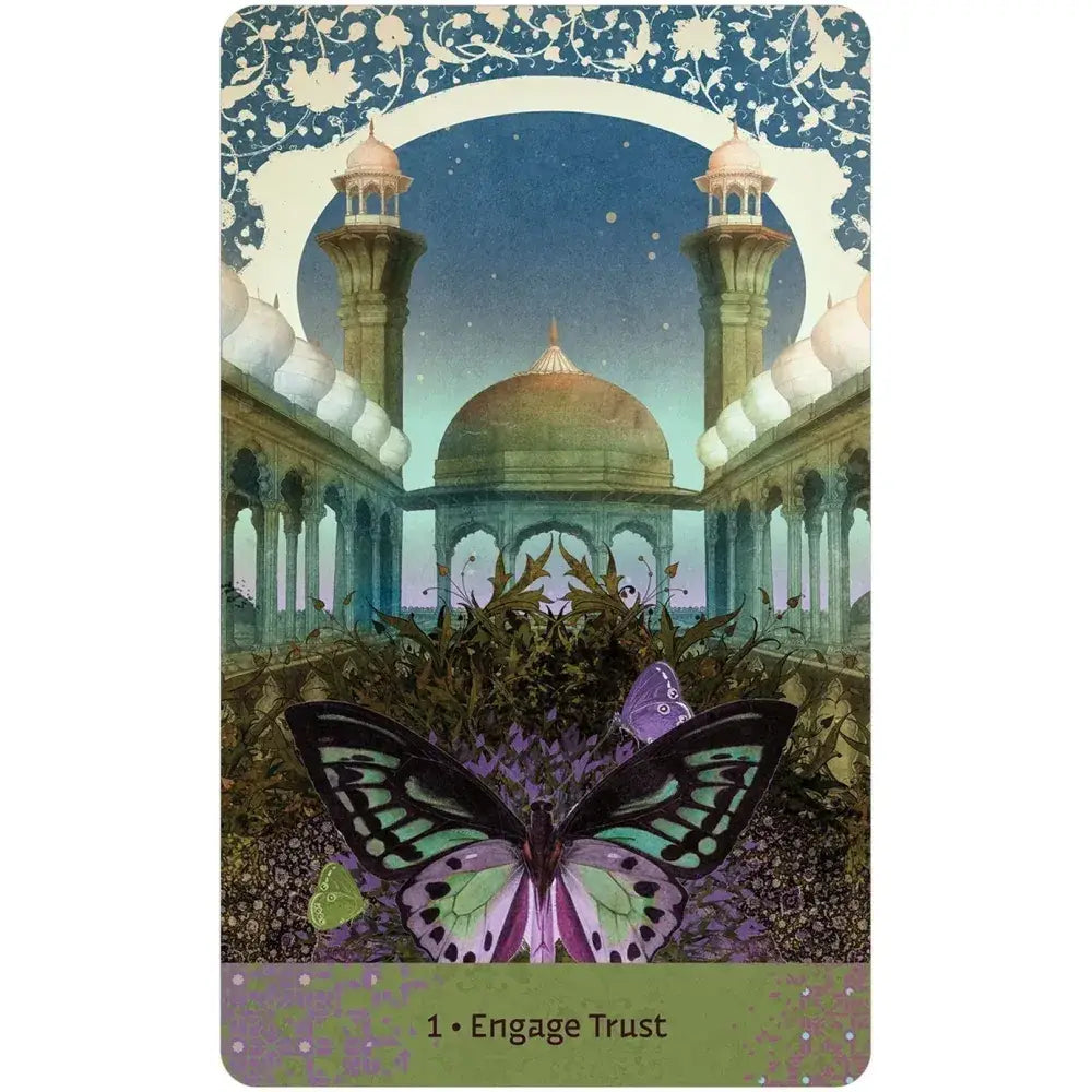 Wisdom of Hafiz Oracle Deck | 45 Gold Gilt Cards & 104-Page Guidebook