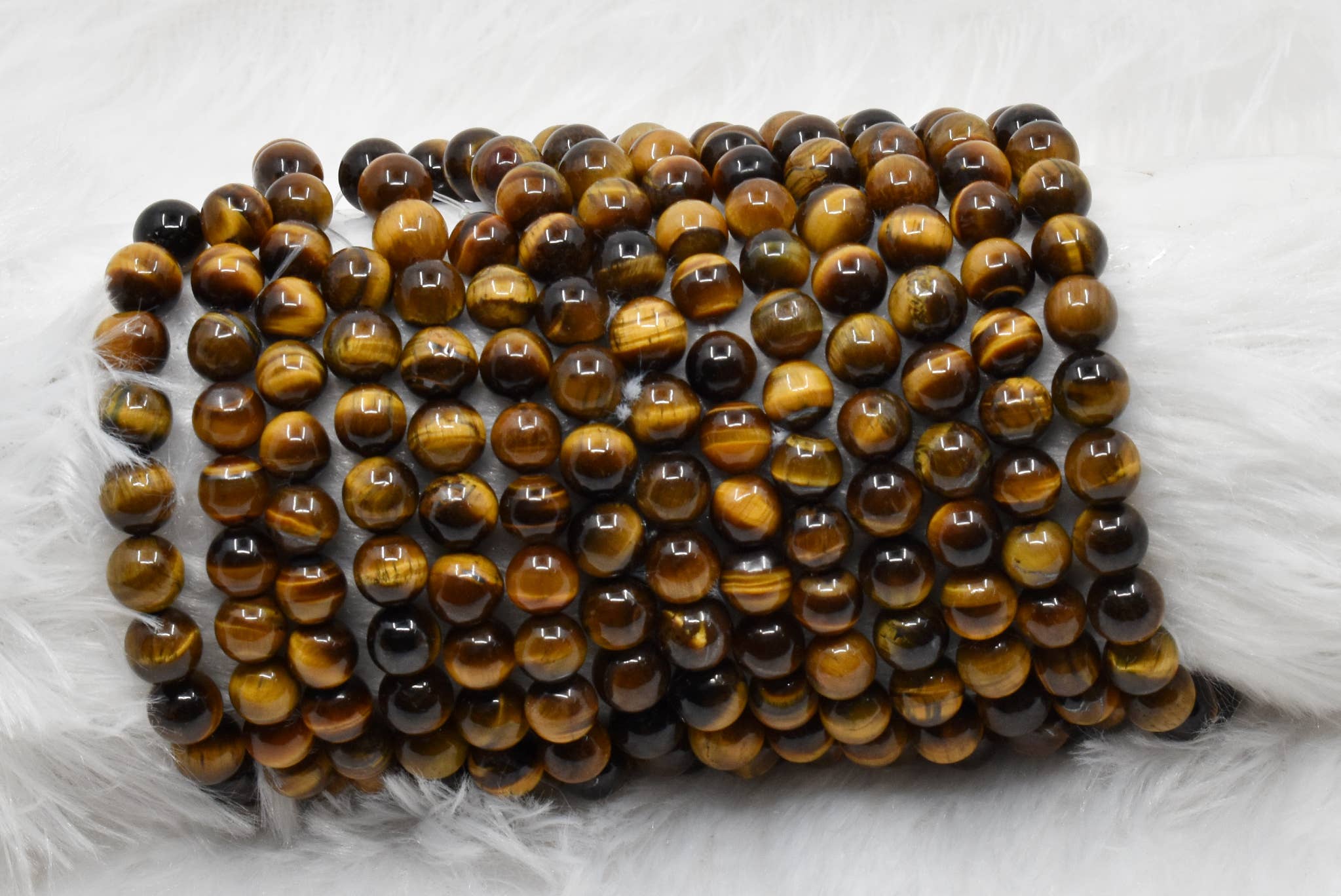 Tiger Eye Beads 8mm | Natural Gemstone Beads for Jewelry Making