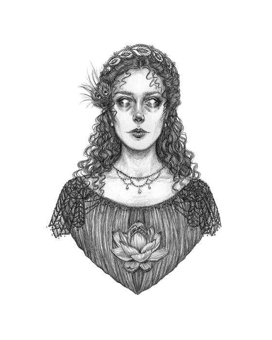 Hera Fine Art Print - Greek Goddess of Women & Marriage