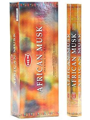 Hem African Musk Hexa Incense Sticks