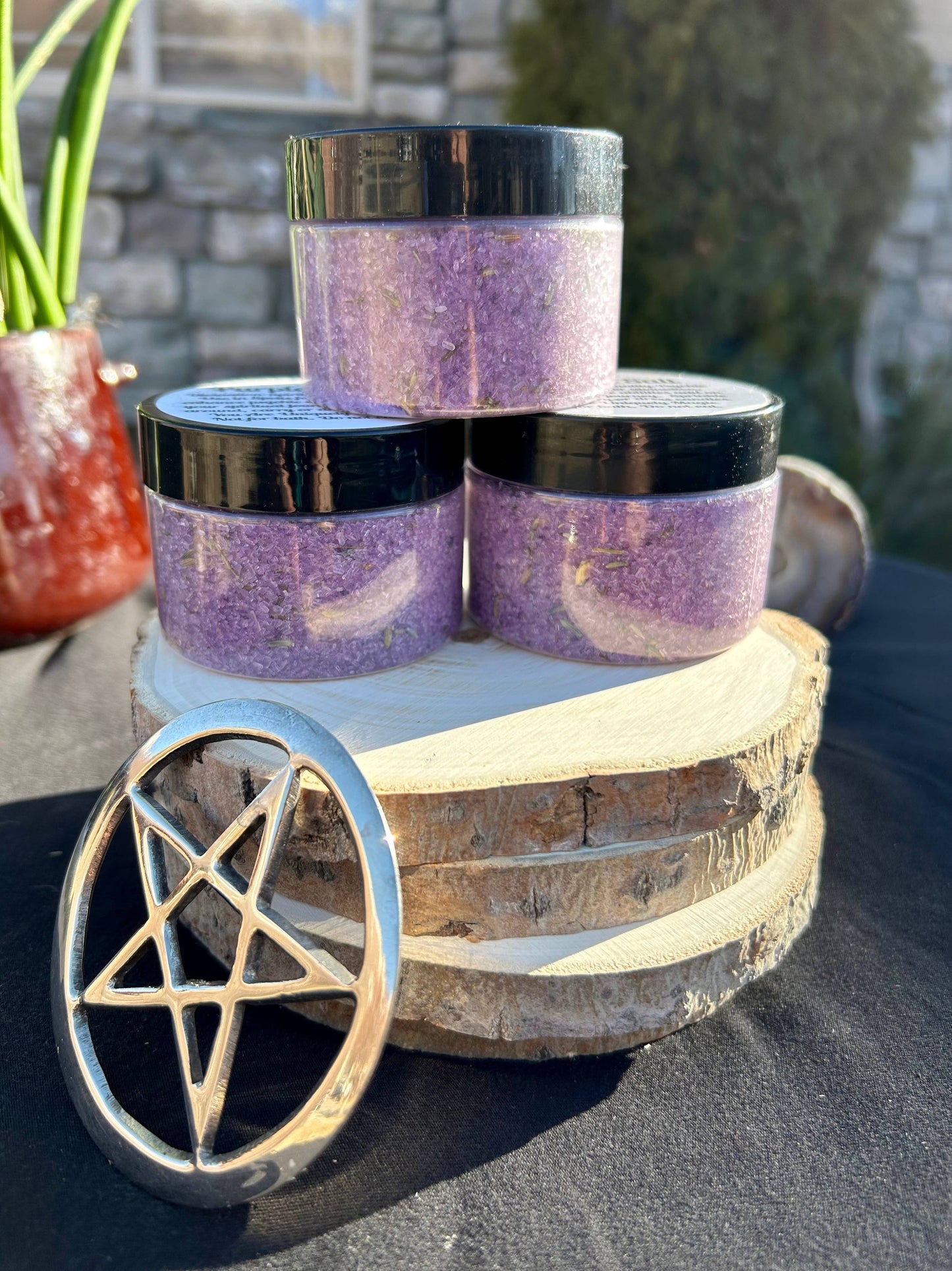 Purple Salt-Divination and Third Eye 5oz