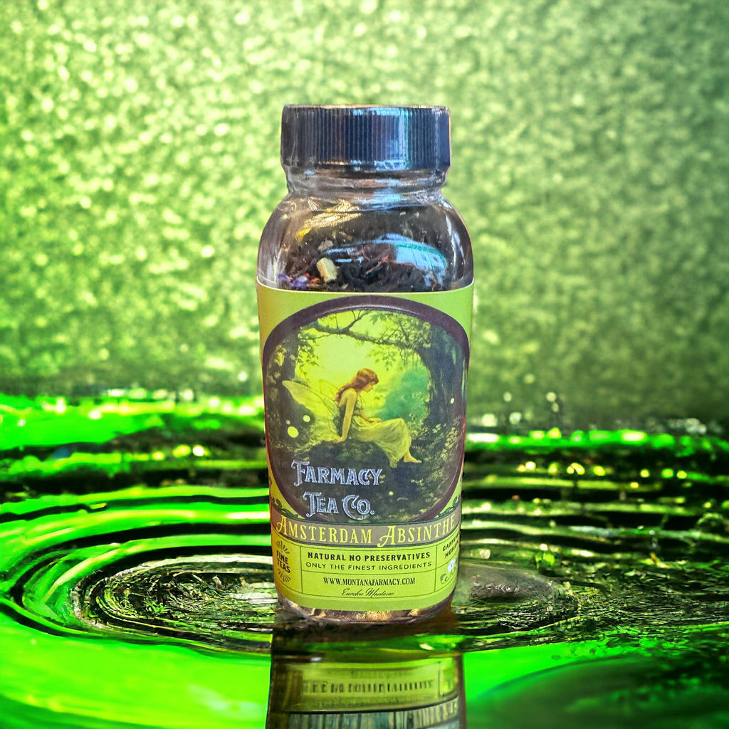 Amsterdam Absinthe Afternoon Tea | The Green Fairy Nouveau | Montana Farmacy