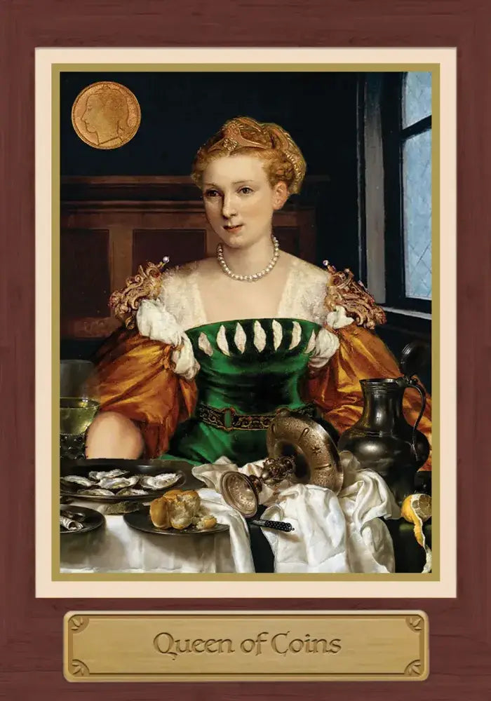 Touchstone Tarot - Deluxe 80-Card Deck with Gold Gilt Edges