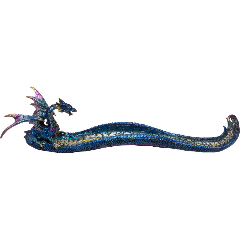 Blue Dragon with Claw Incense Holder – Polyresin