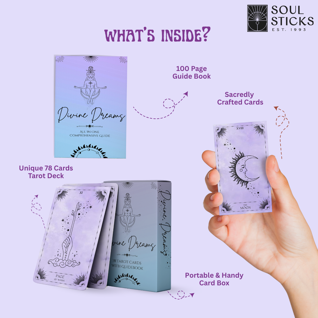 Divine Dreams Tarot Card Deck & Guidebook