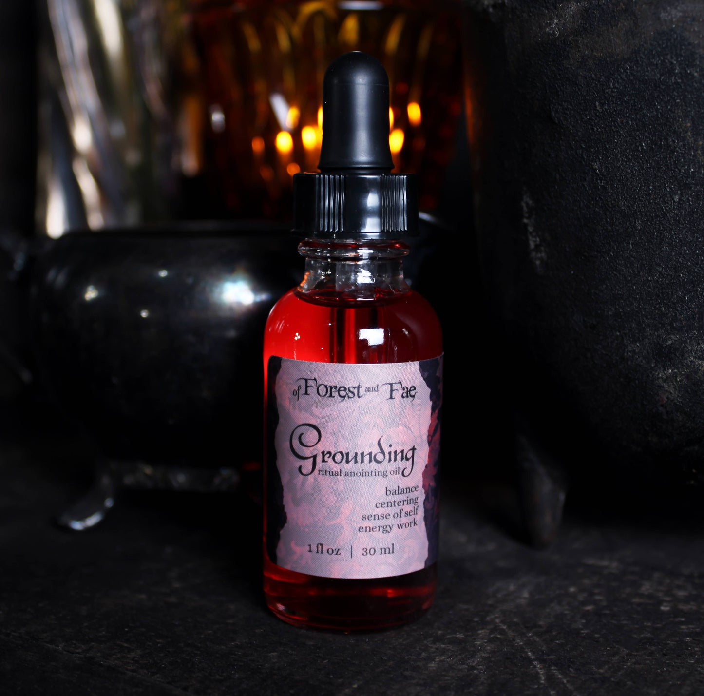 Grounding Oil • Herb infused for energy work