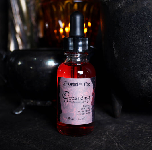 Grounding Oil • Herb infused for energy work