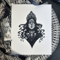 Kali Fine Art Print - Hindu Goddess of Death