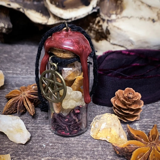 Yule Spell Jar Ornament