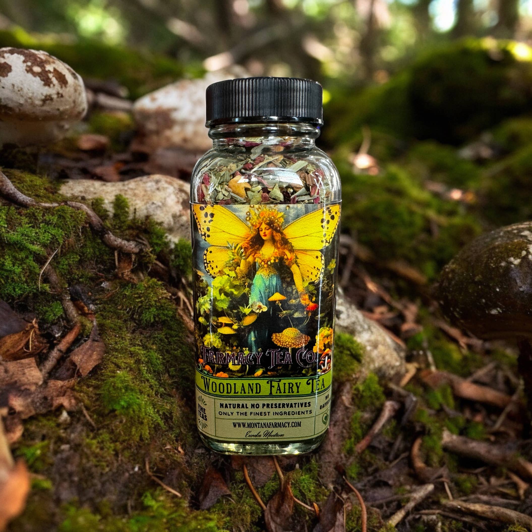 Woodland Fairy Herbal Relaxation Tea – Lemon Verbena & Raspberry