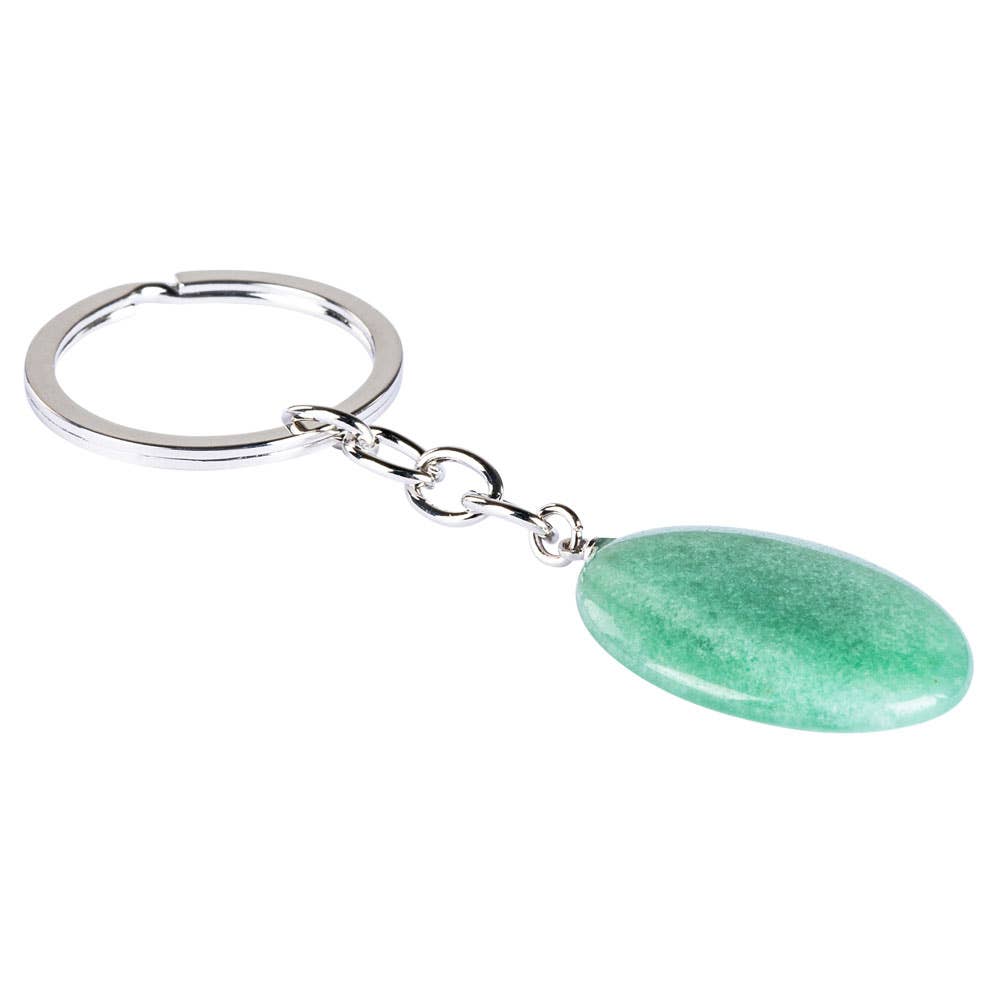 Worry Stone Keychain - Portable Anxiety Relief & Mindfulness Tool